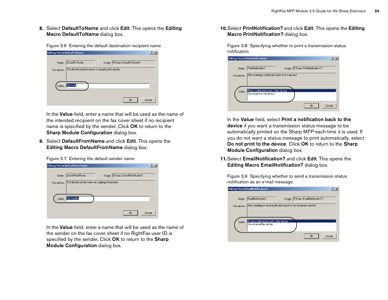 Sharp Version 2.5 User Manual | Page 24 / 36