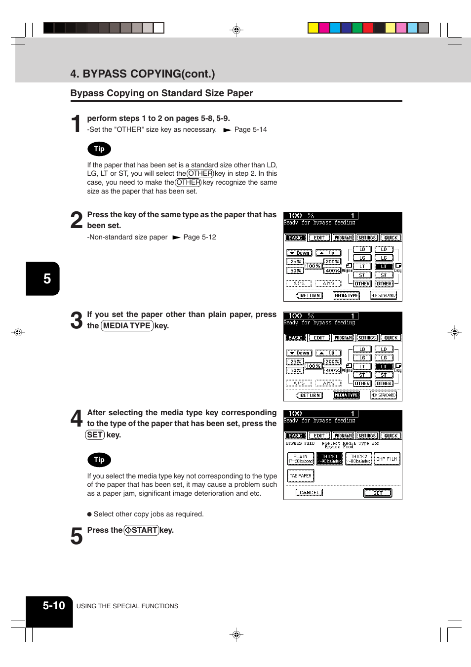 Sharp AR-810 User Manual | Page 100 / 178