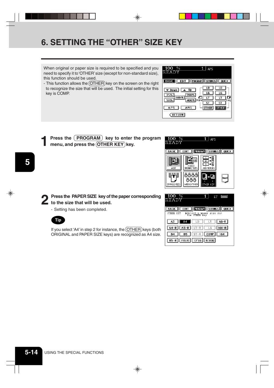 Sharp AR-810 User Manual | Page 104 / 178