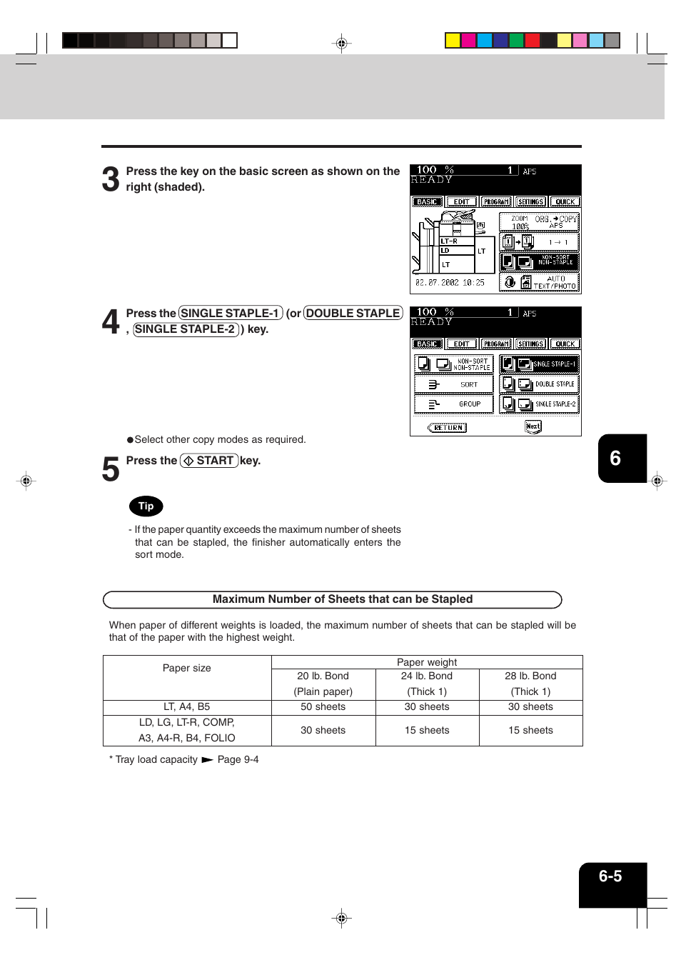 Sharp AR-810 User Manual | Page 125 / 178