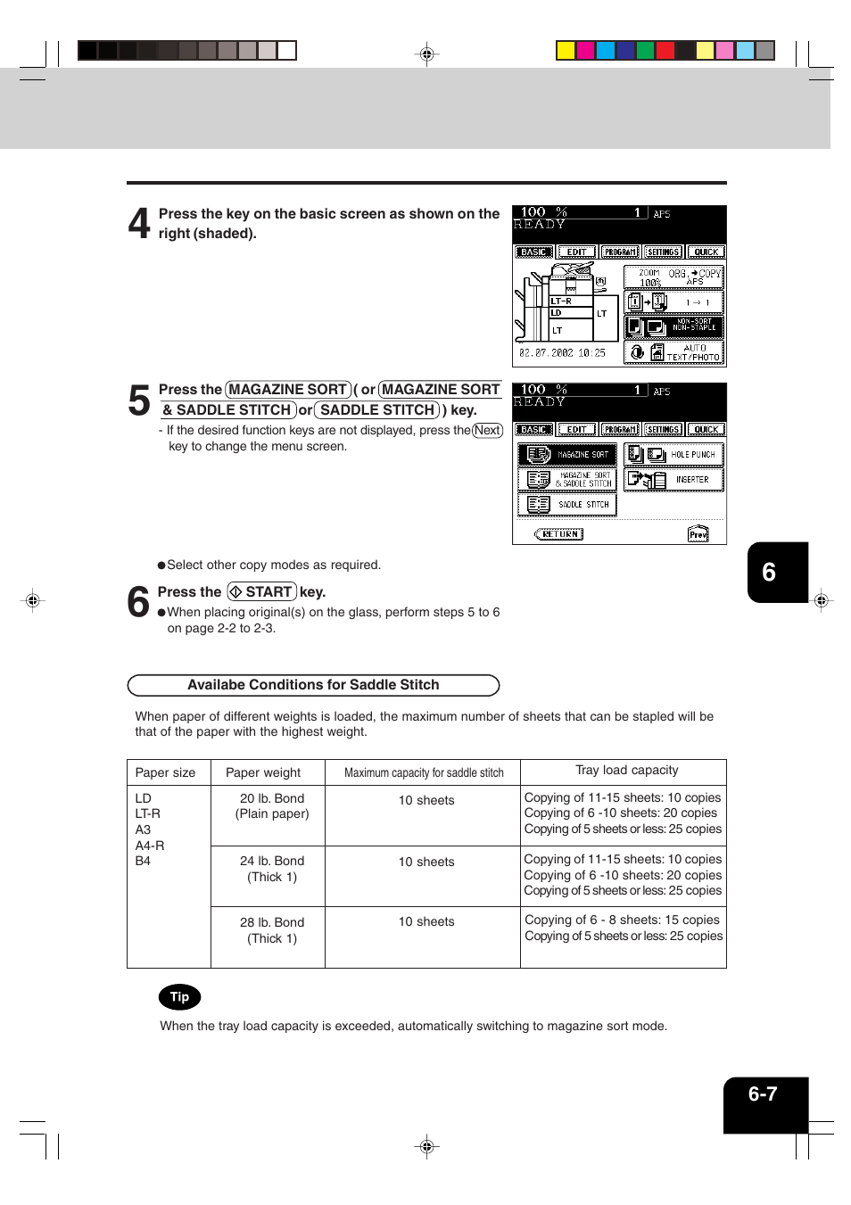 Sharp AR-810 User Manual | Page 127 / 178