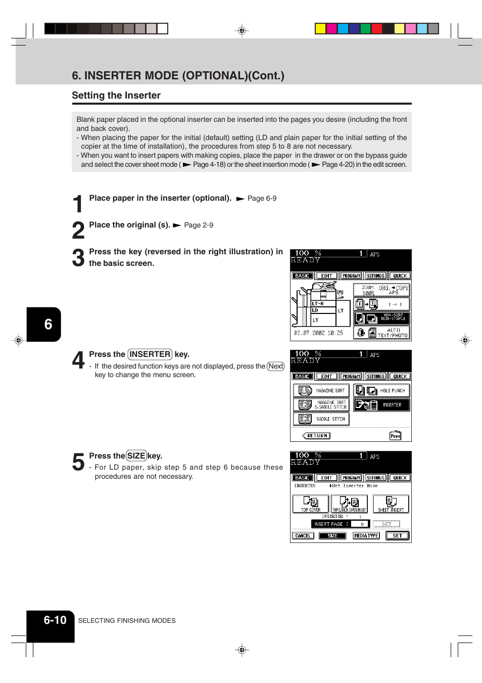 Sharp AR-810 User Manual | Page 130 / 178