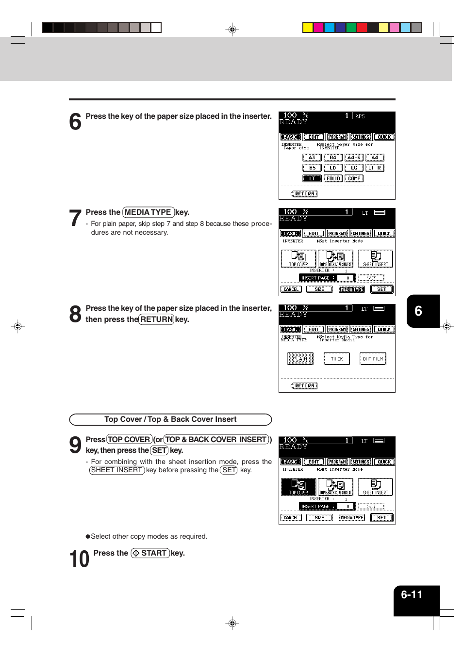 Sharp AR-810 User Manual | Page 131 / 178