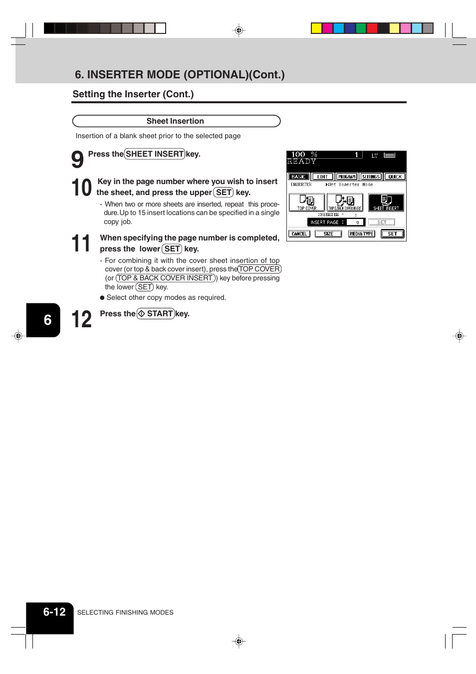 Sharp AR-810 User Manual | Page 132 / 178