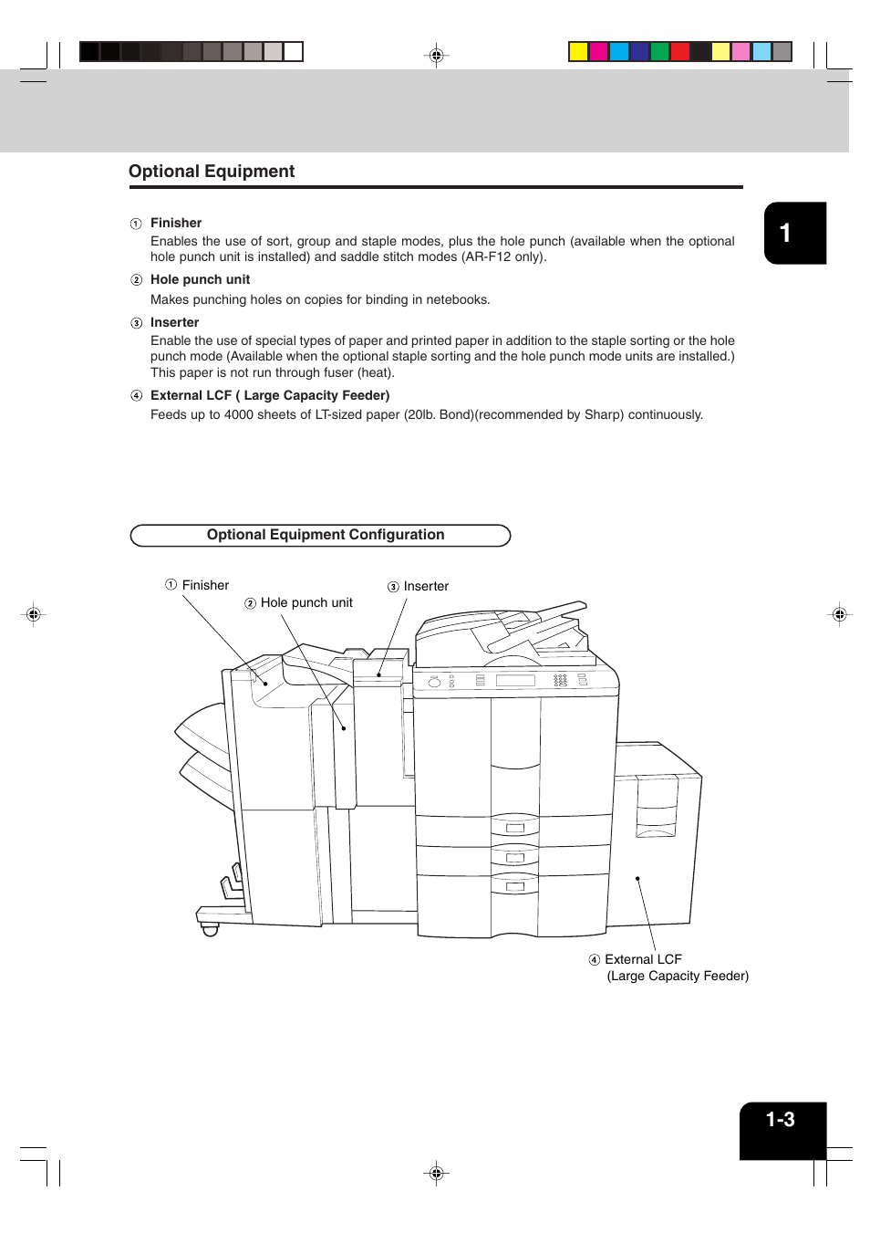 Sharp AR-810 User Manual | Page 17 / 178