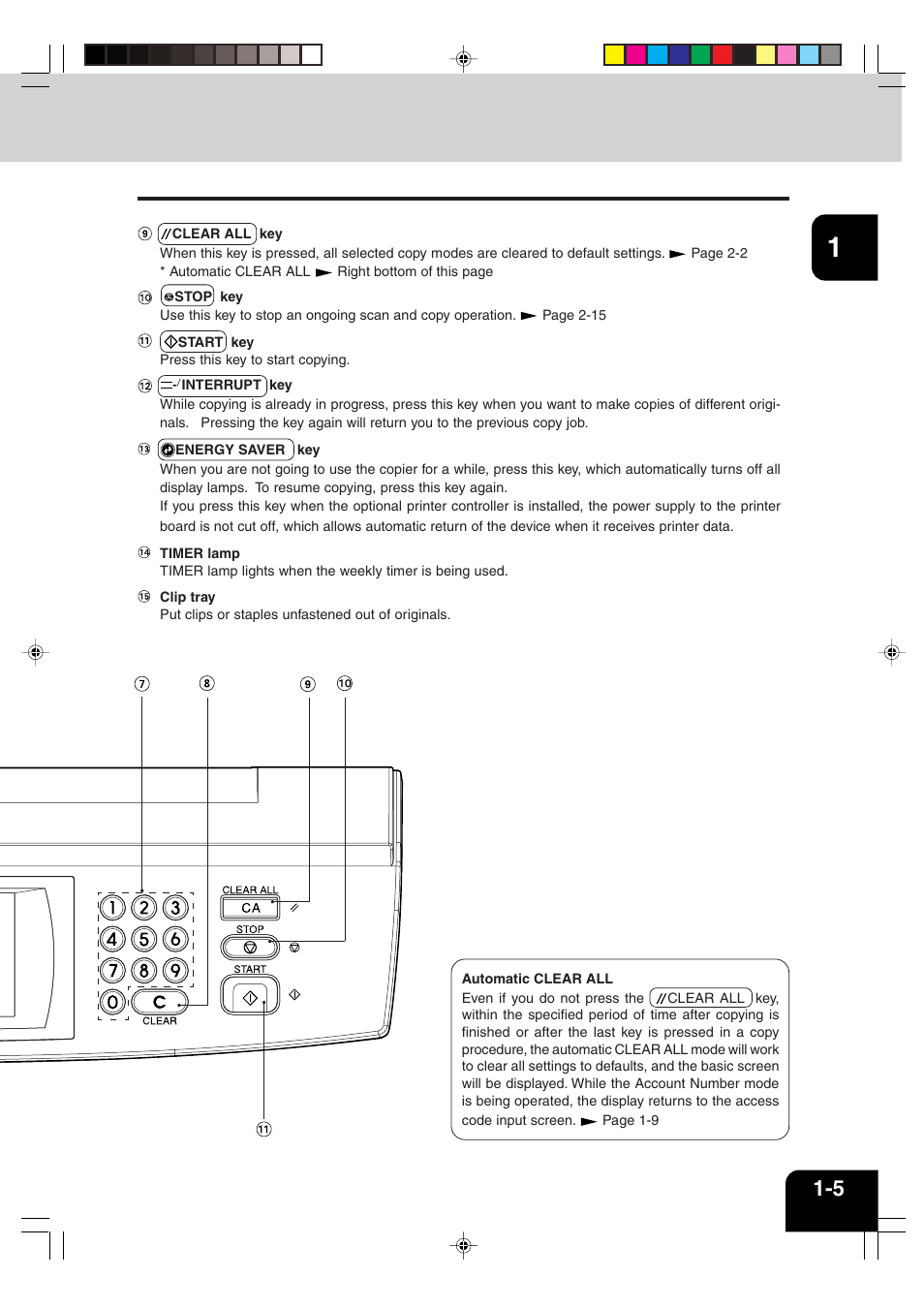 Sharp AR-810 User Manual | Page 19 / 178