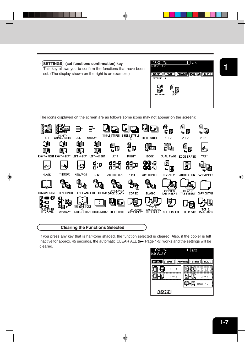 Sharp AR-810 User Manual | Page 21 / 178