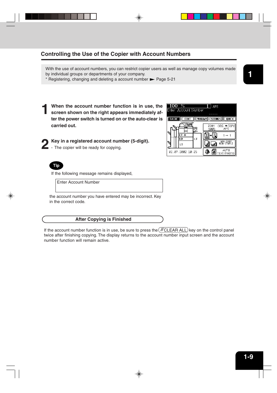 Sharp AR-810 User Manual | Page 23 / 178