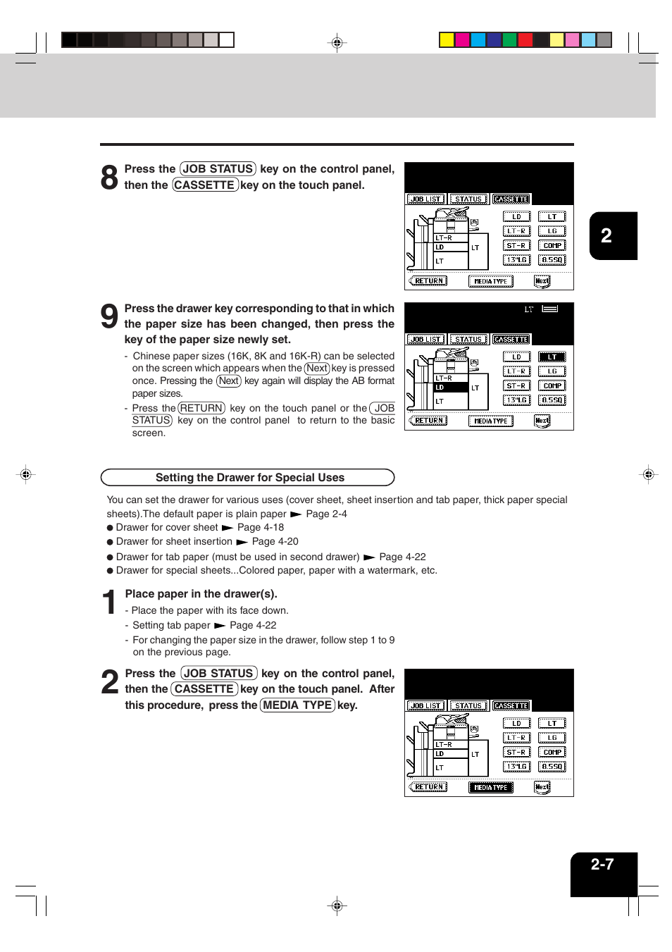 Sharp AR-810 User Manual | Page 31 / 178