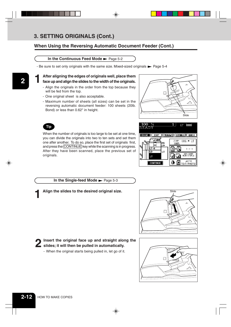 Sharp AR-810 User Manual | Page 36 / 178