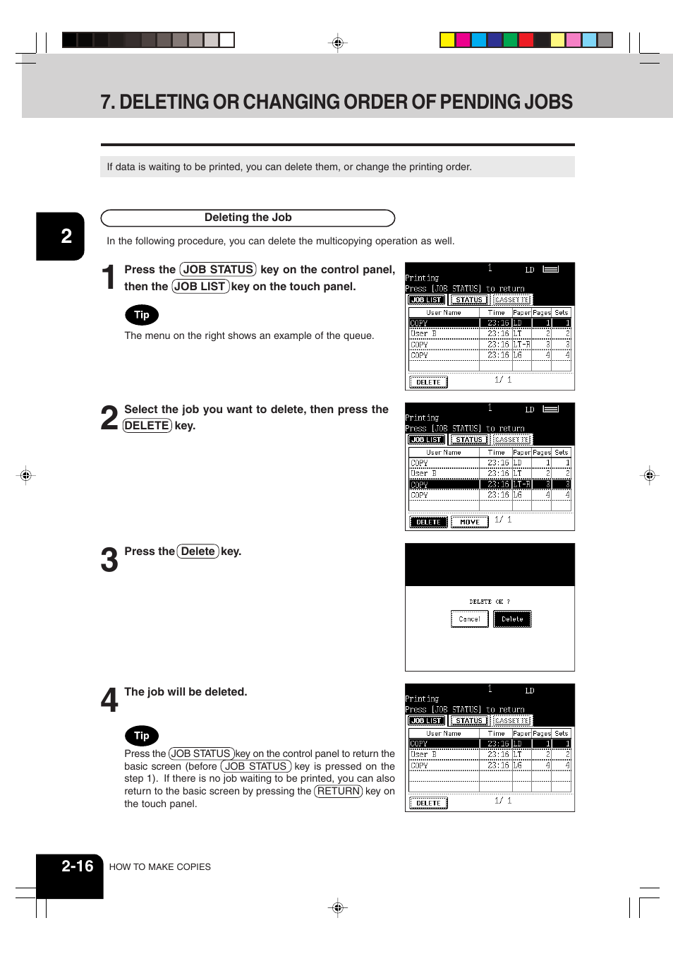 Sharp AR-810 User Manual | Page 40 / 178