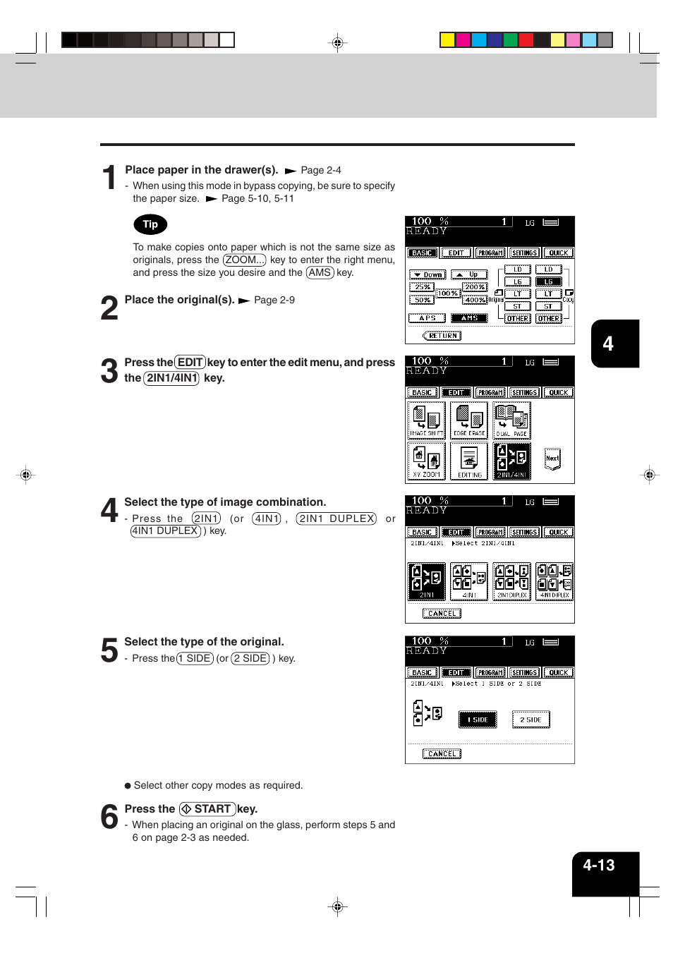 Sharp AR-810 User Manual | Page 69 / 178