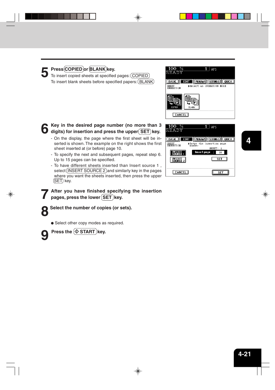 Sharp AR-810 User Manual | Page 77 / 178