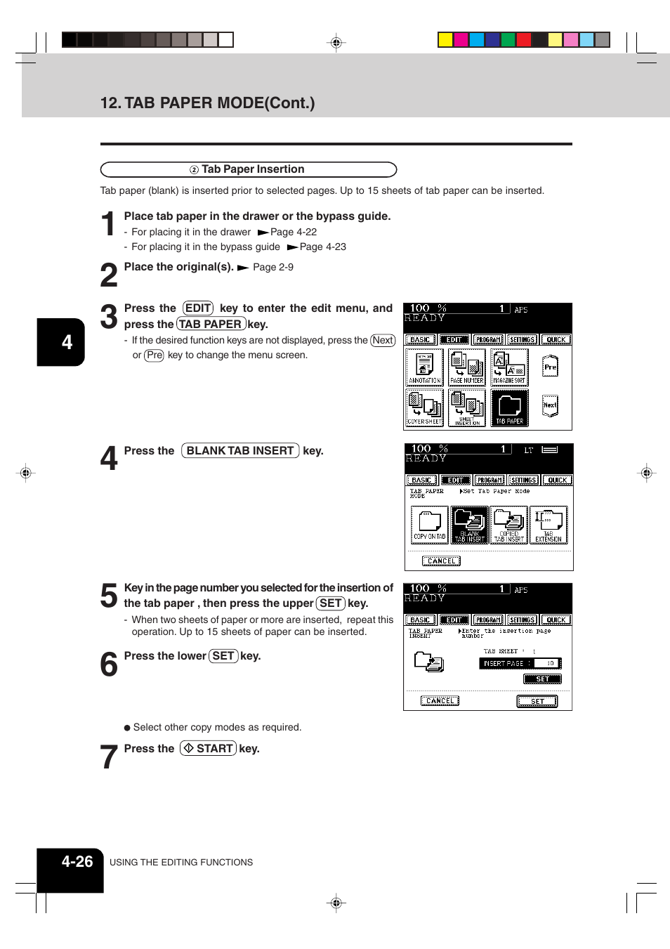 Sharp AR-810 User Manual | Page 82 / 178