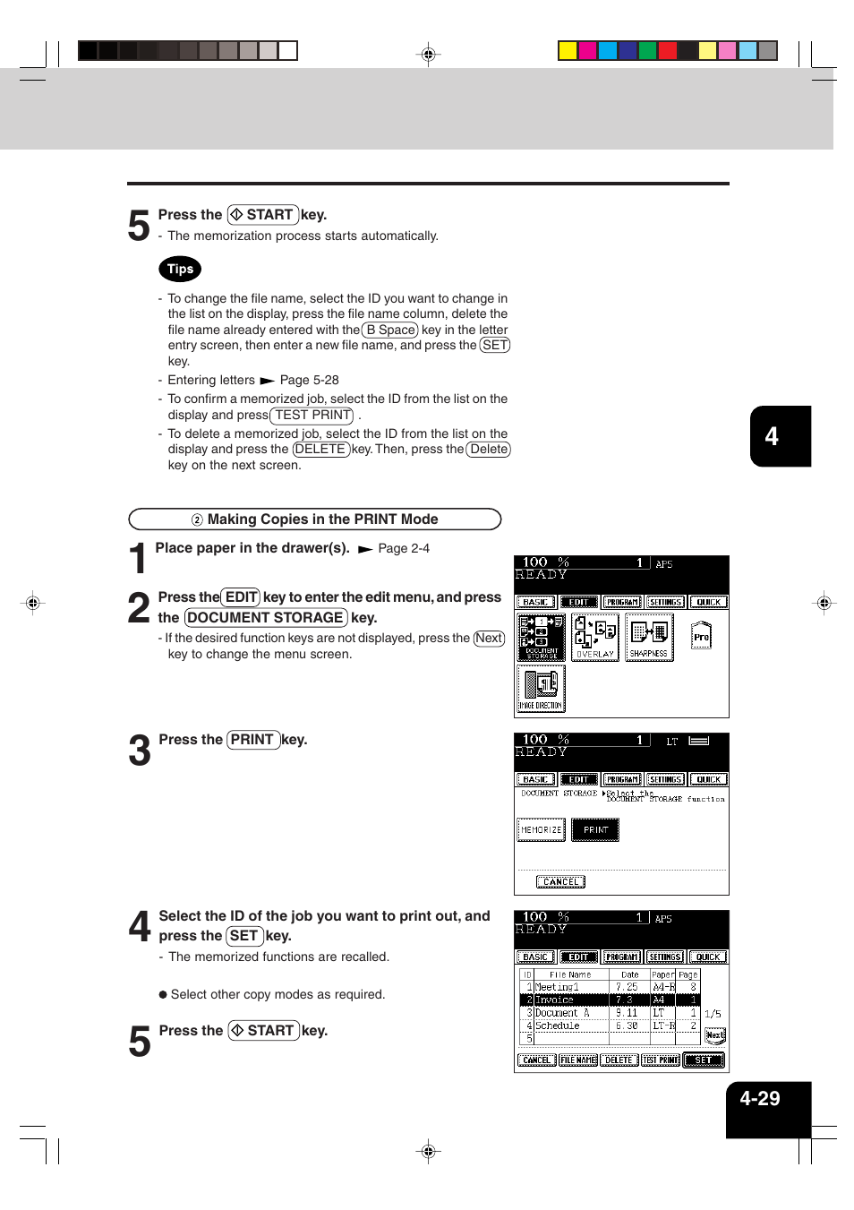 Sharp AR-810 User Manual | Page 85 / 178