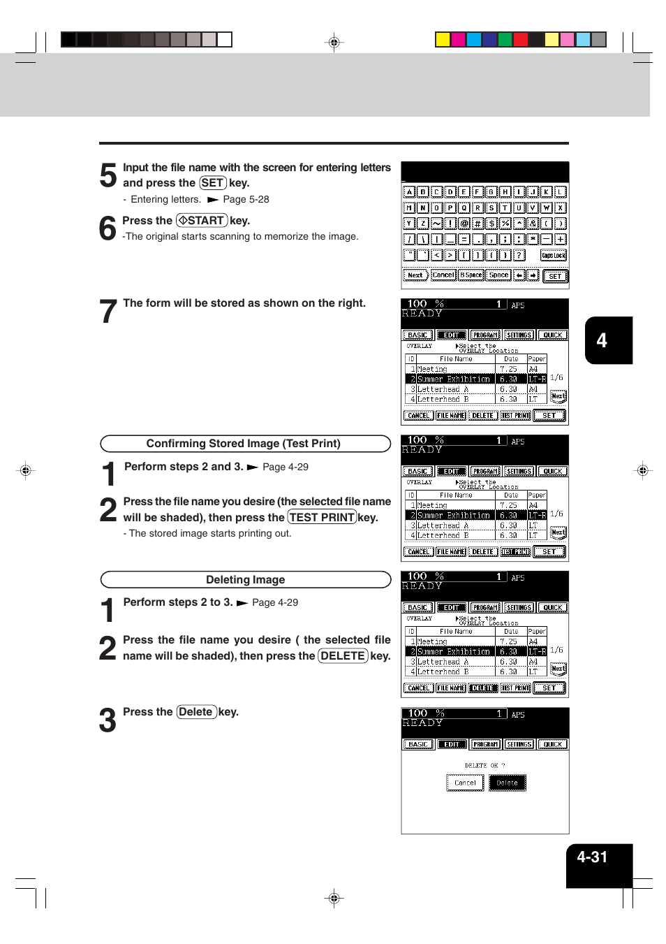 Sharp AR-810 User Manual | Page 87 / 178