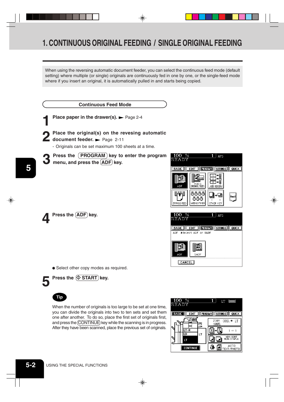 Sharp AR-810 User Manual | Page 92 / 178