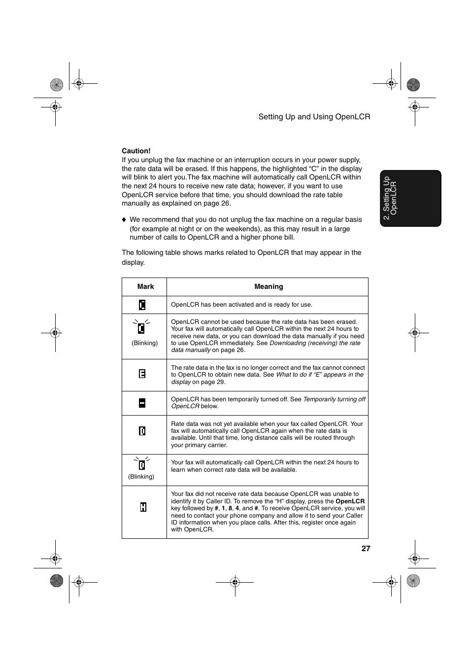 Sharp UX-P100 User Manual | Page 29 / 88