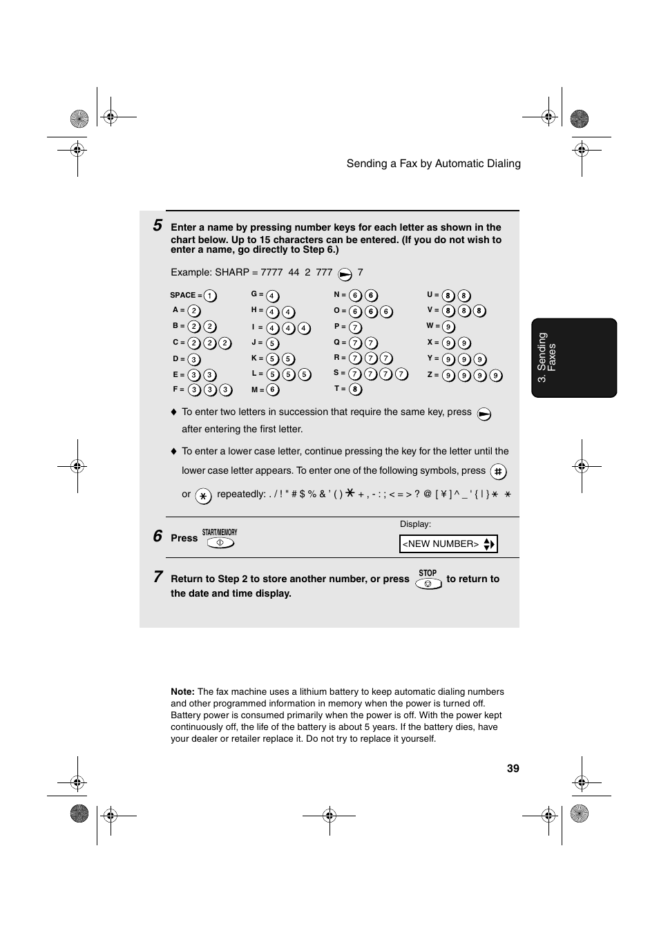 Sharp UX-P100 User Manual | Page 41 / 88