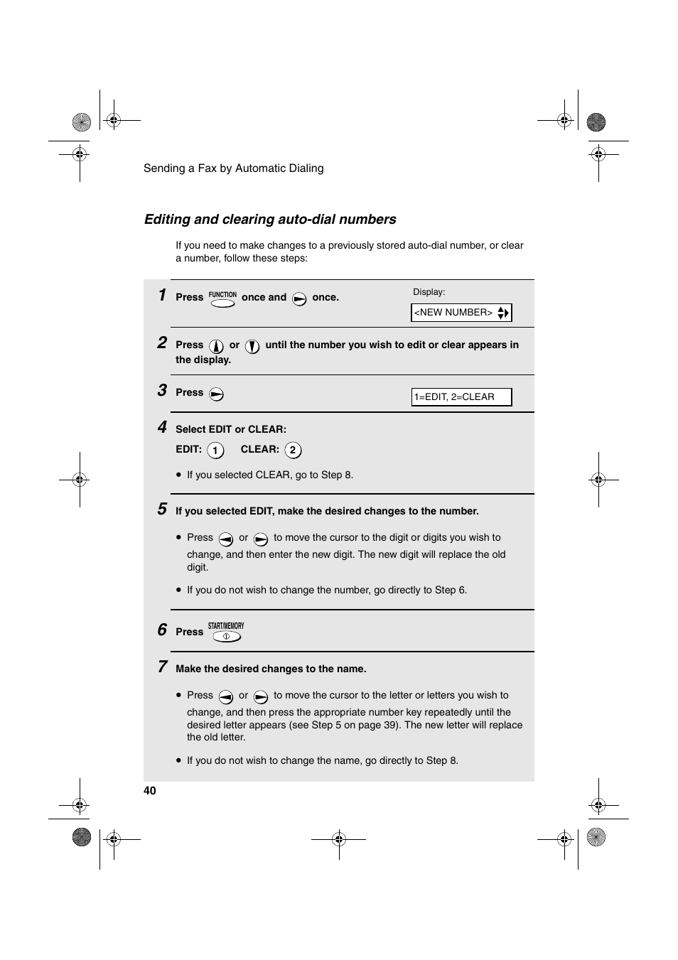 Sharp UX-P100 User Manual | Page 42 / 88