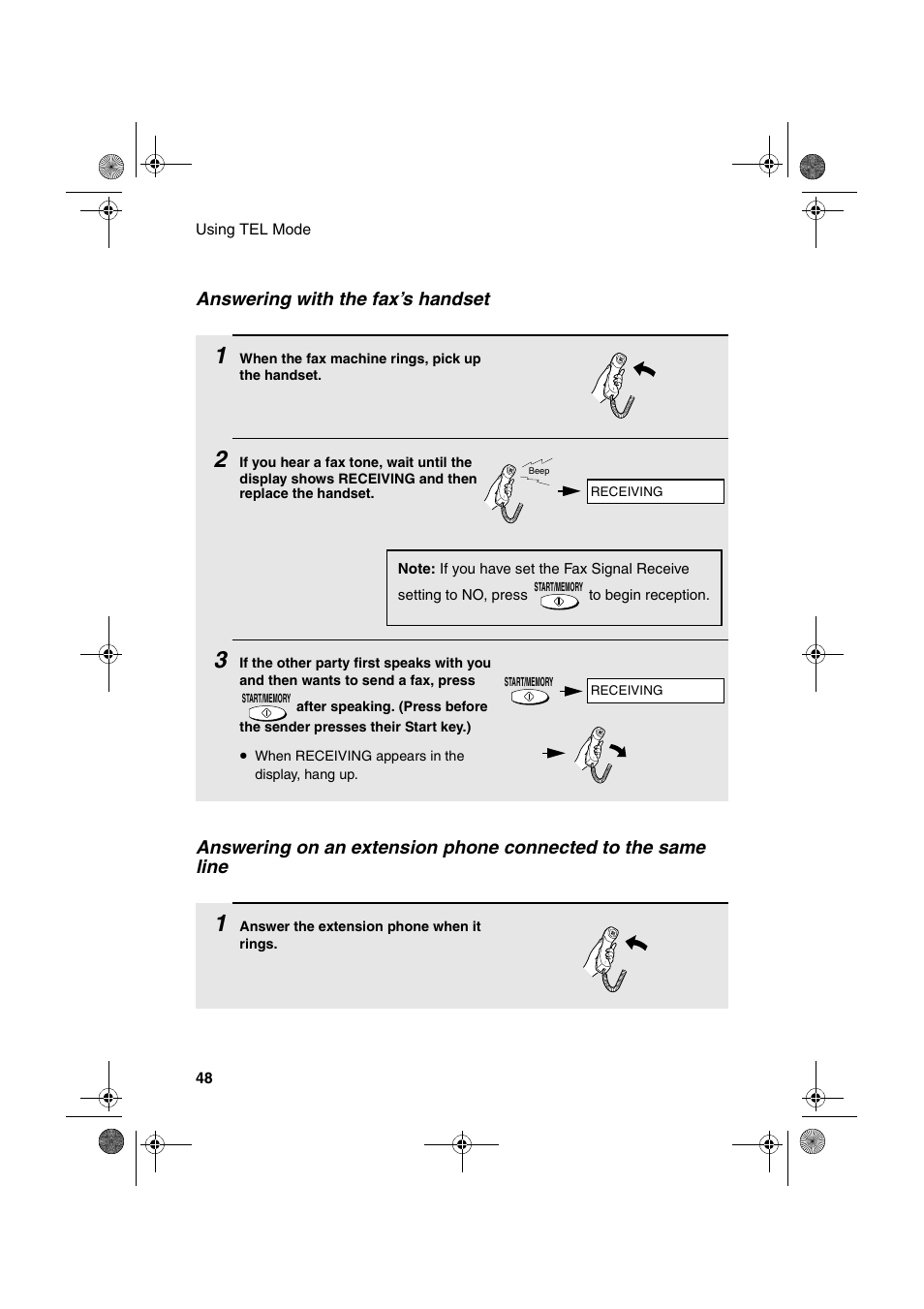 Sharp UX-P100 User Manual | Page 50 / 88