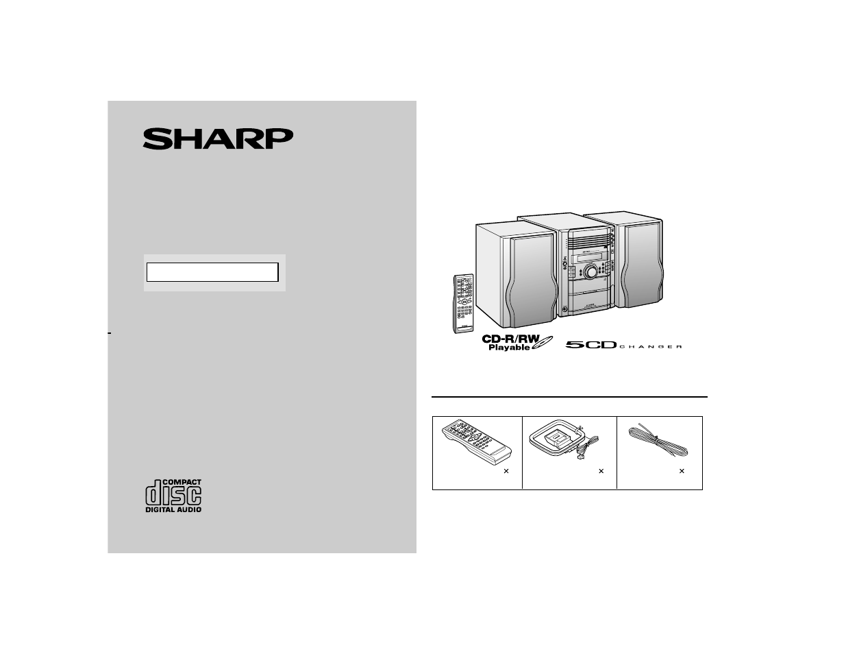 Sharp XL-HP505 User Manual | 36 pages