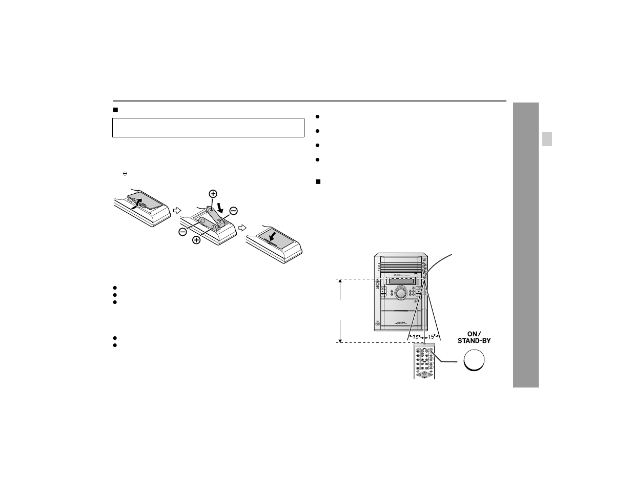 Remote control, Ba sic ope ration | Sharp XL-HP505 User Manual | Page 13 / 36