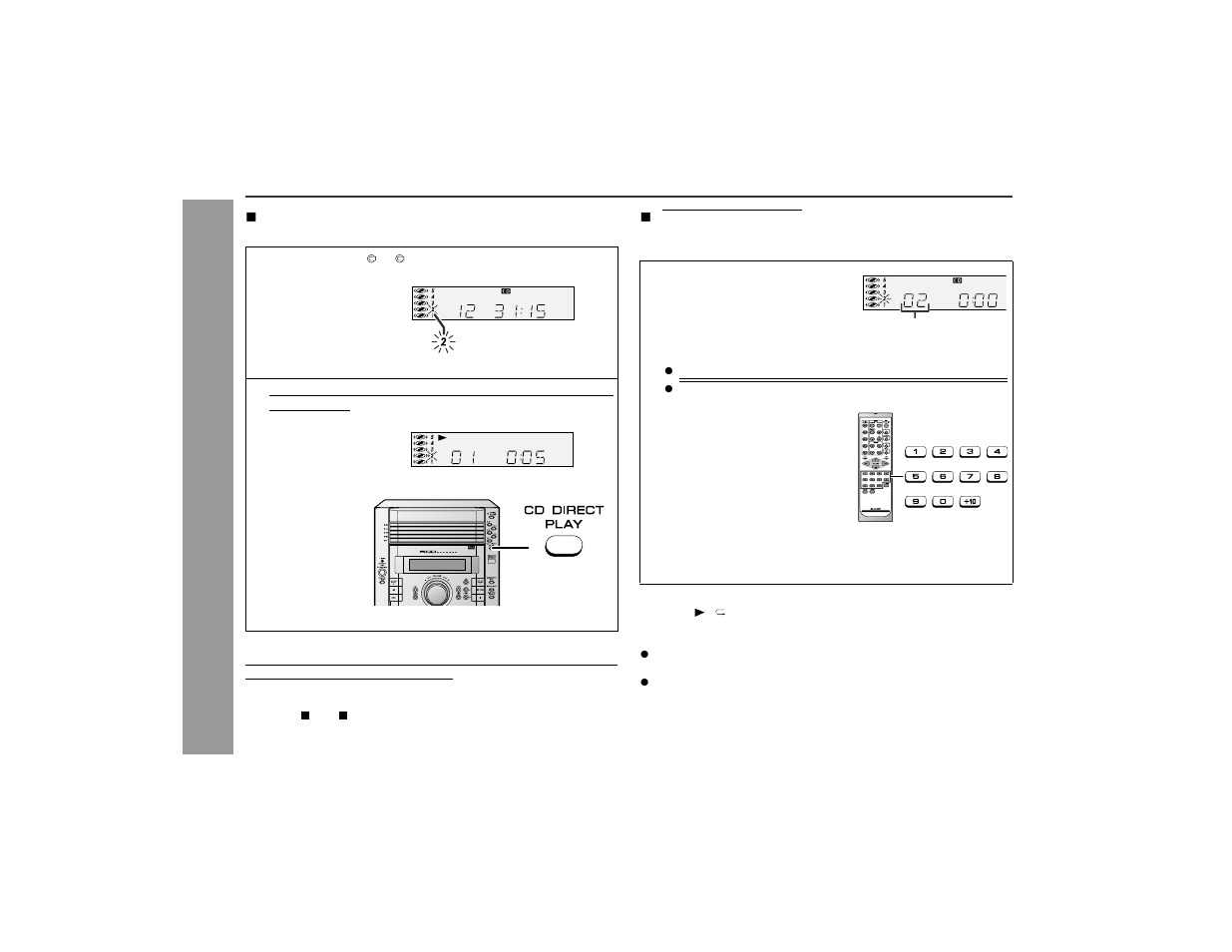 Cd playb ack advanced cd playback | Sharp XL-HP505 User Manual | Page 18 / 36