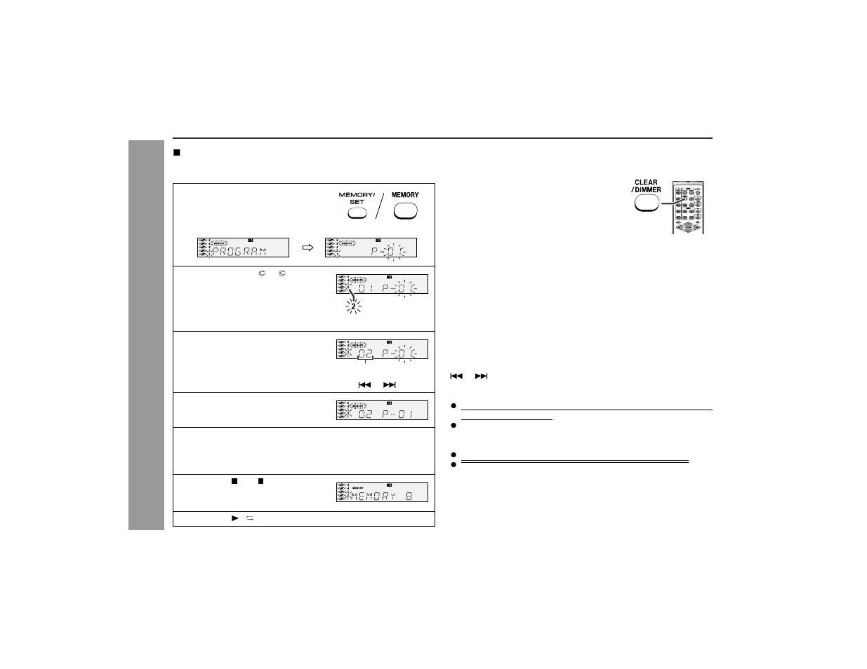 Cd playb ack advanced cd playback (continued) | Sharp XL-HP505 User Manual | Page 20 / 36