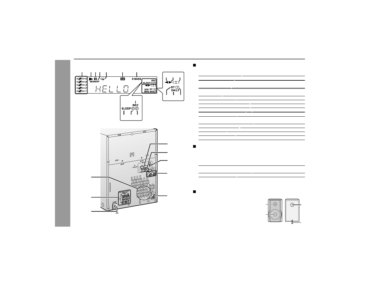 Sharp XL-HP505 User Manual | Page 8 / 36
