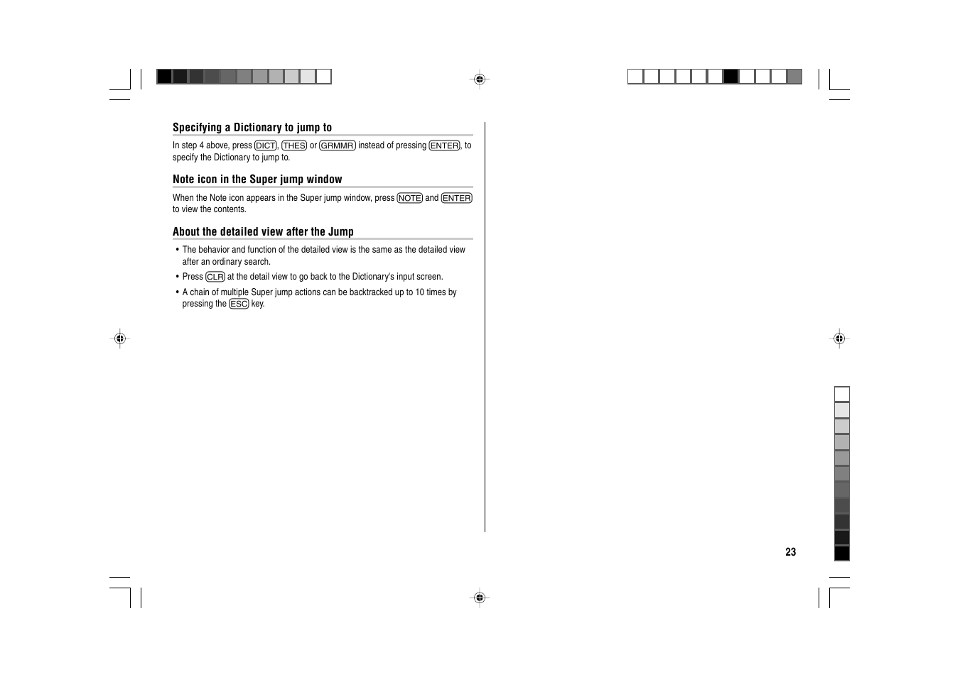 Sharp Electronic Dictionary PW-E550 User Manual | Page 25 / 56