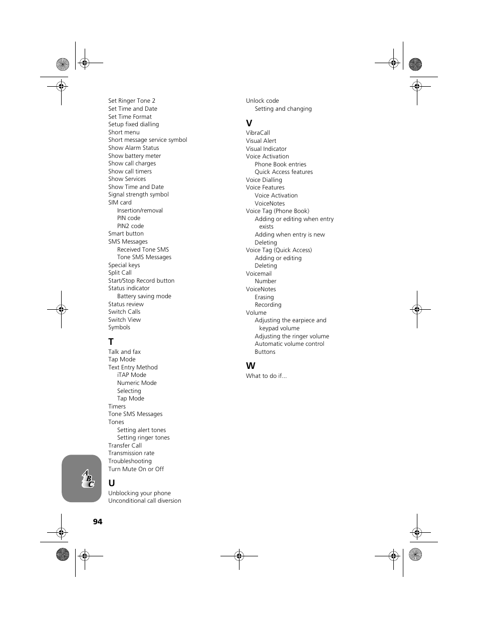 Motorola V51 User Manual | Page 100 / 102