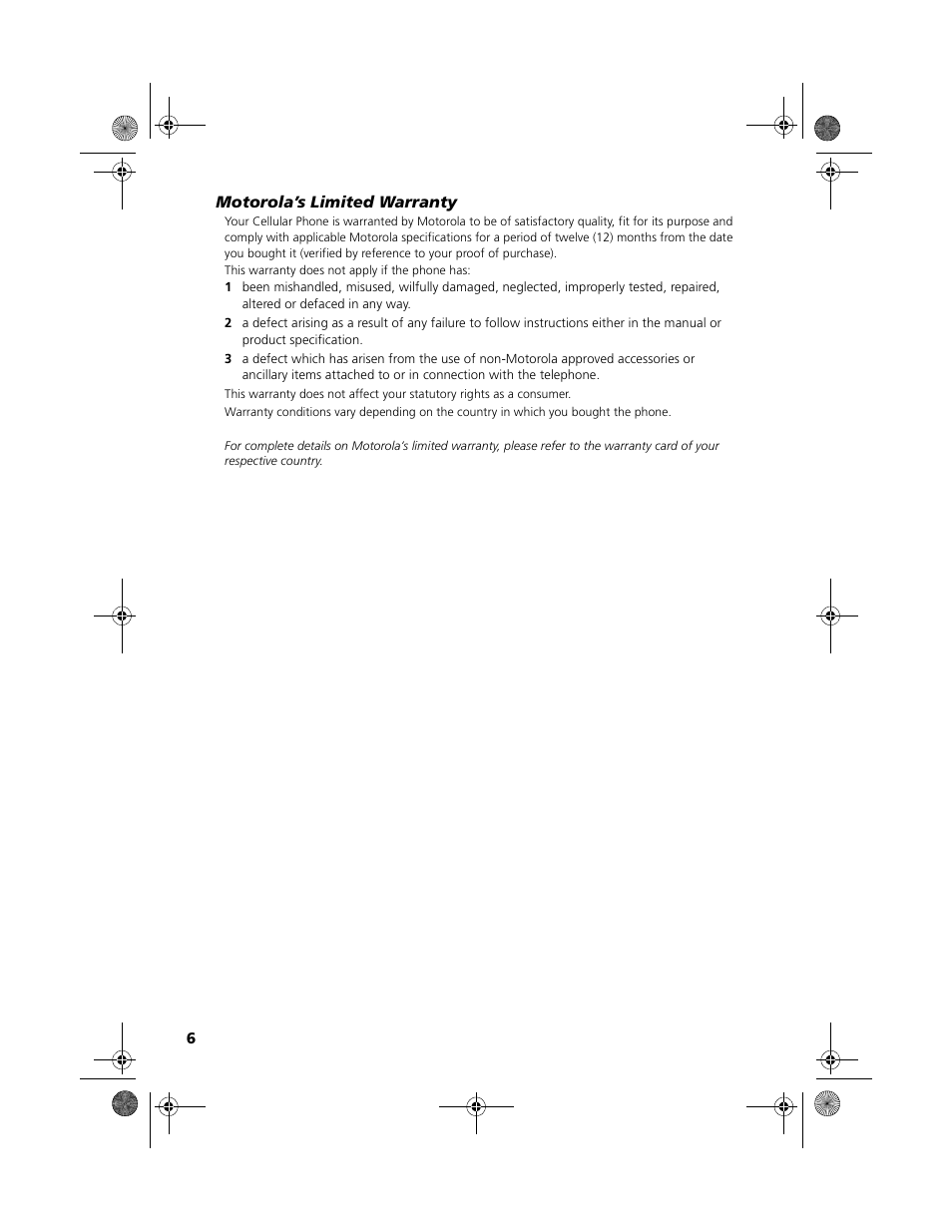 Motorola V51 User Manual | Page 12 / 102