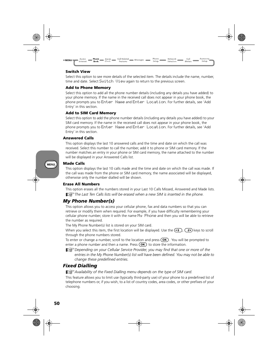 Motorola V51 User Manual | Page 56 / 102