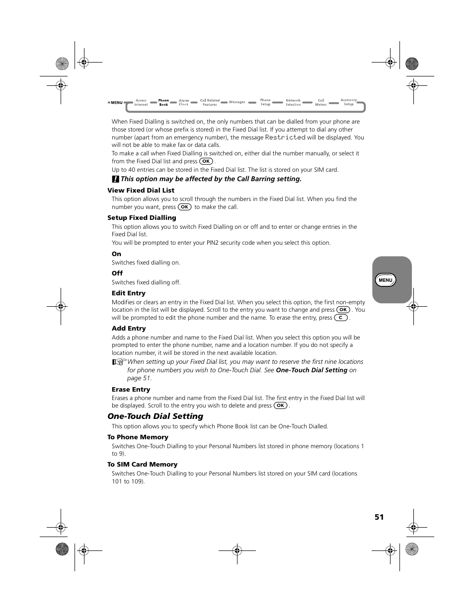 Motorola V51 User Manual | Page 57 / 102