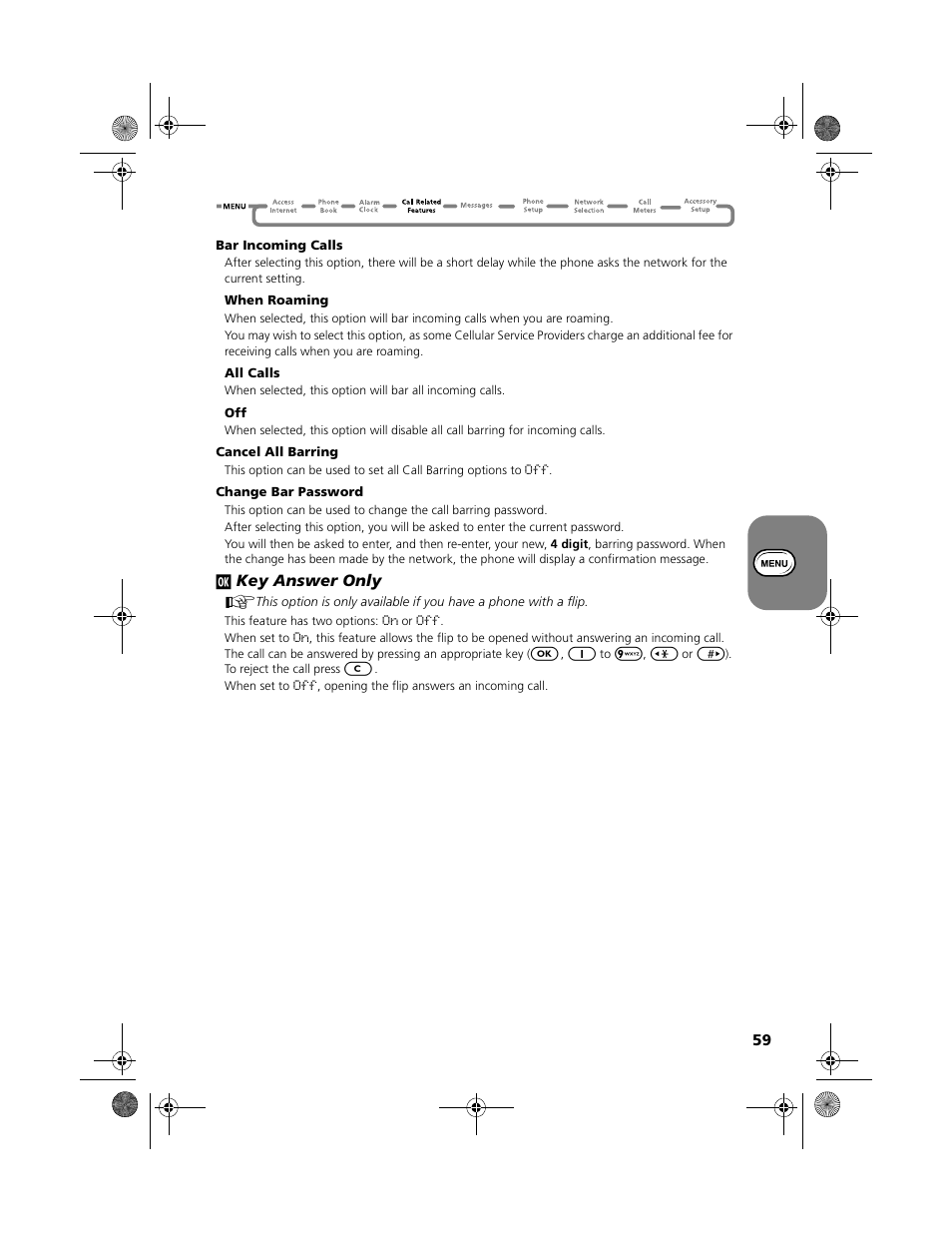 Motorola V51 User Manual | Page 65 / 102
