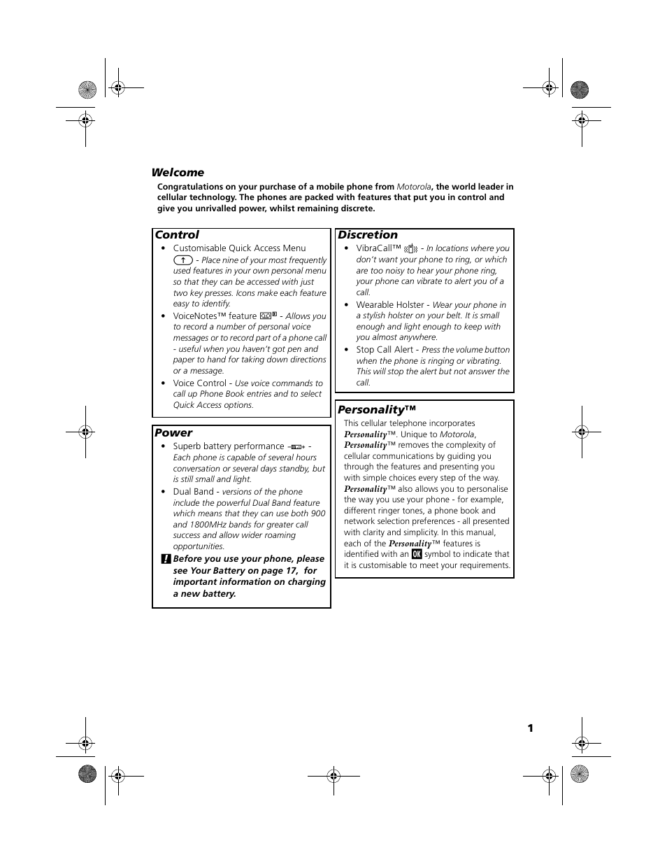 Introduction | Motorola V51 User Manual | Page 7 / 102