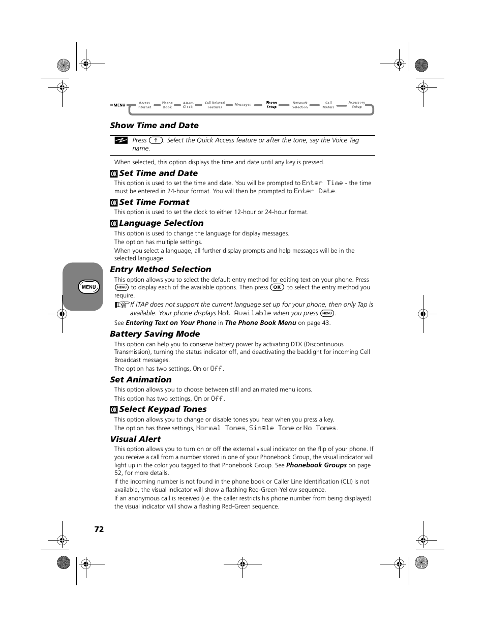 Motorola V51 User Manual | Page 78 / 102