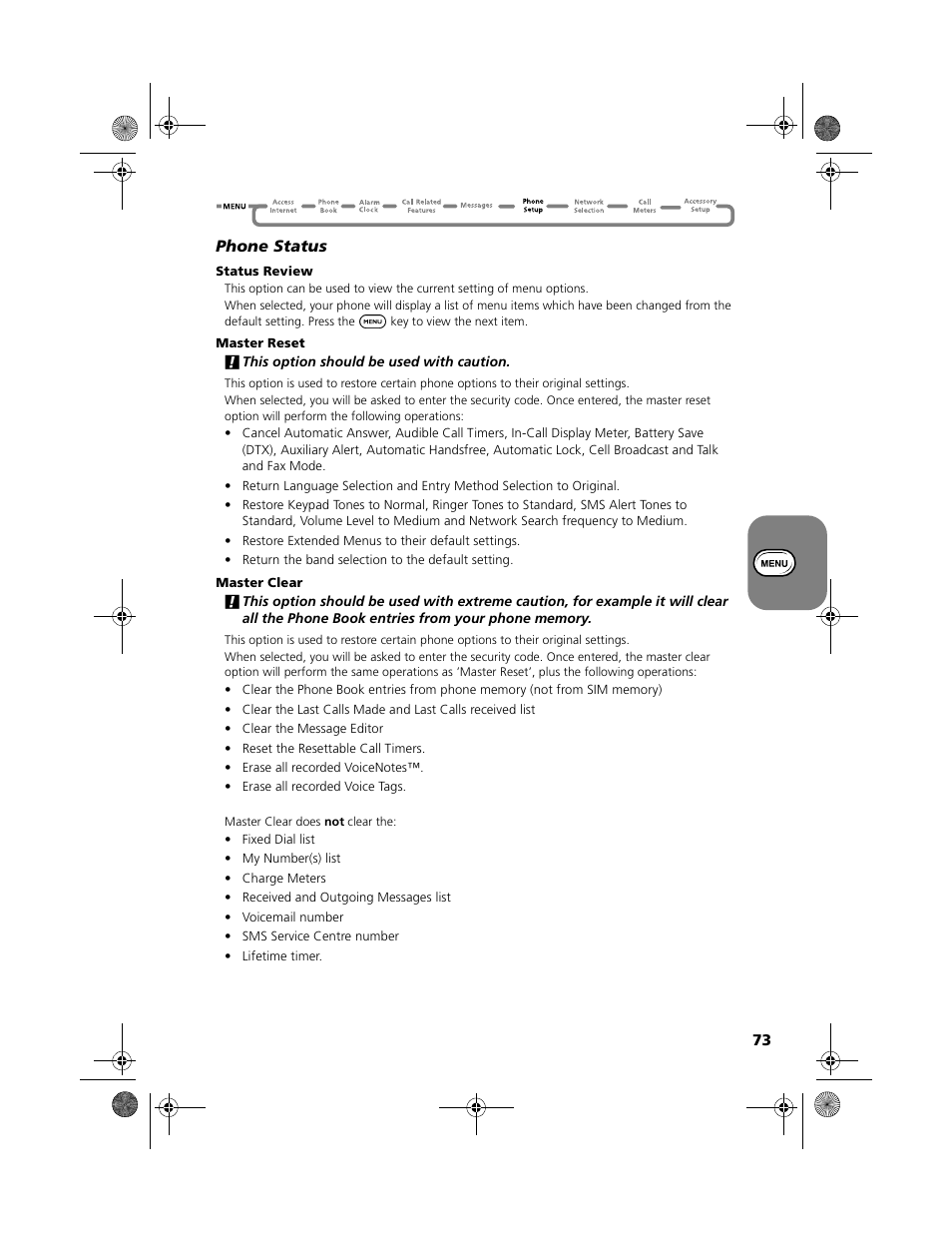 Motorola V51 User Manual | Page 79 / 102