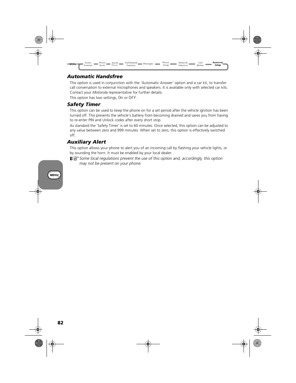 Motorola V51 User Manual | Page 88 / 102