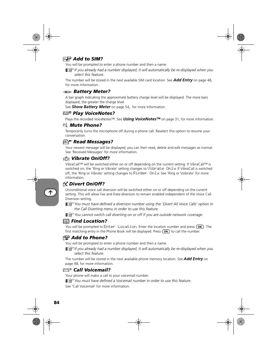 Motorola V51 User Manual | Page 90 / 102