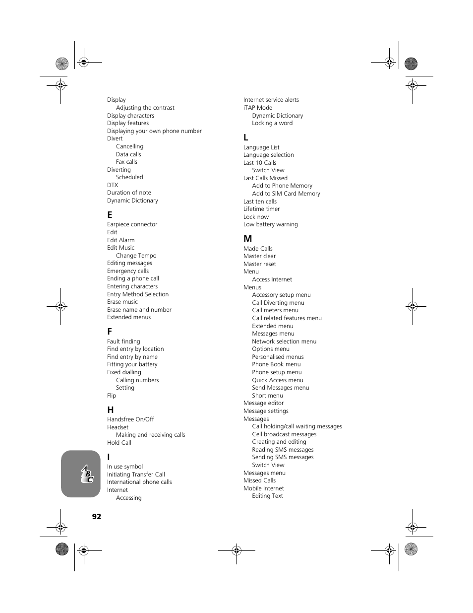 Motorola V51 User Manual | Page 98 / 102