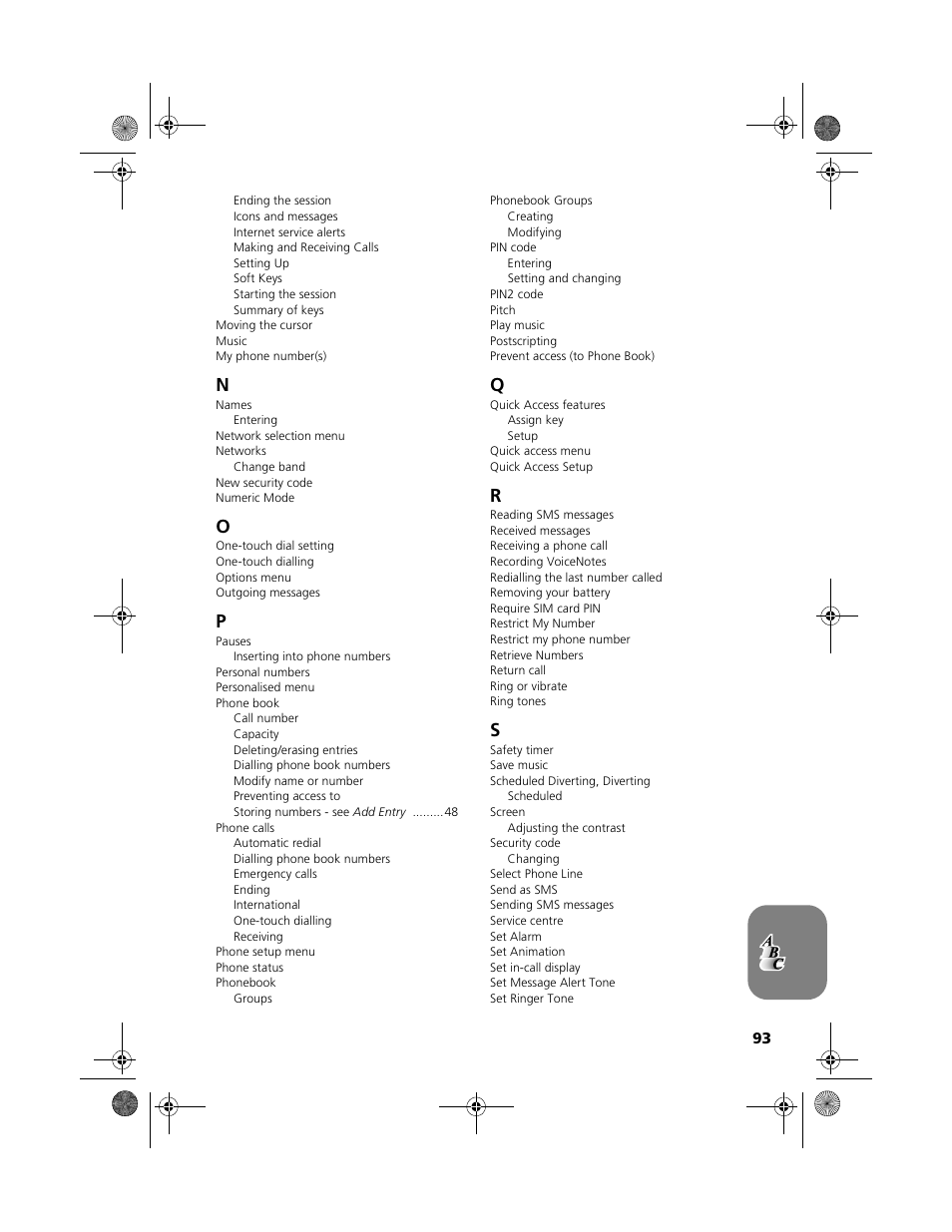 Motorola V51 User Manual | Page 99 / 102