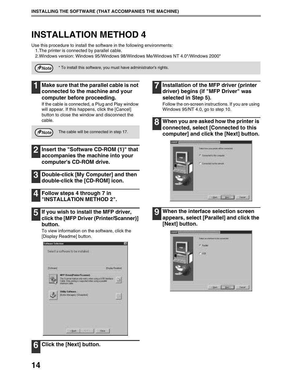 Installation method 4 | Sharp AR-M162 User Manual | Page 340 / 372