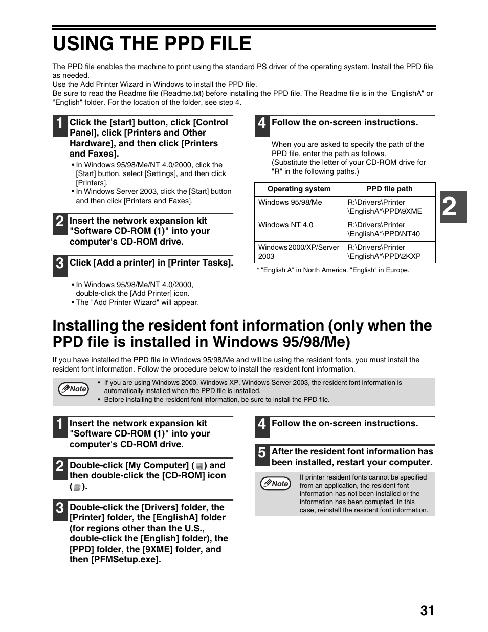 Using the ppd file | Sharp AR-M162 User Manual | Page 357 / 372