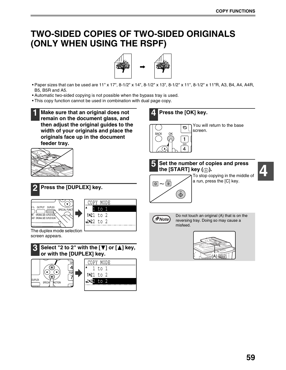 Sharp AR-M162 User Manual | Page 61 / 372