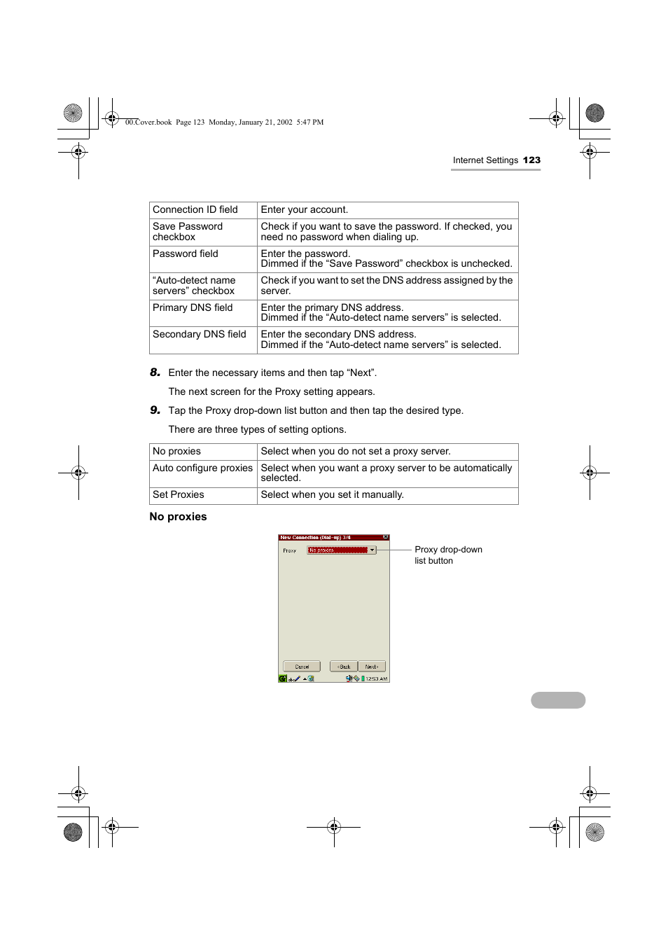 Sharp SL-5500 User Manual | Page 128 / 148