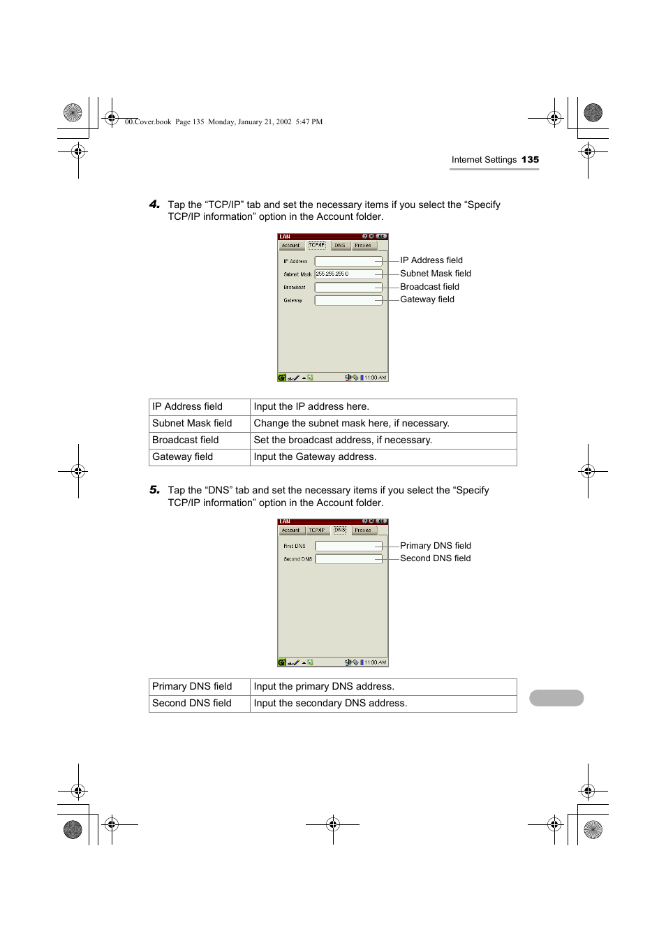 Sharp SL-5500 User Manual | Page 140 / 148