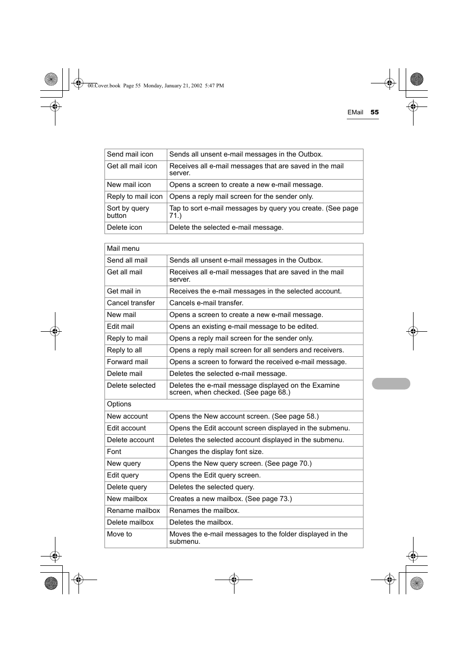 Sharp SL-5500 User Manual | Page 60 / 148