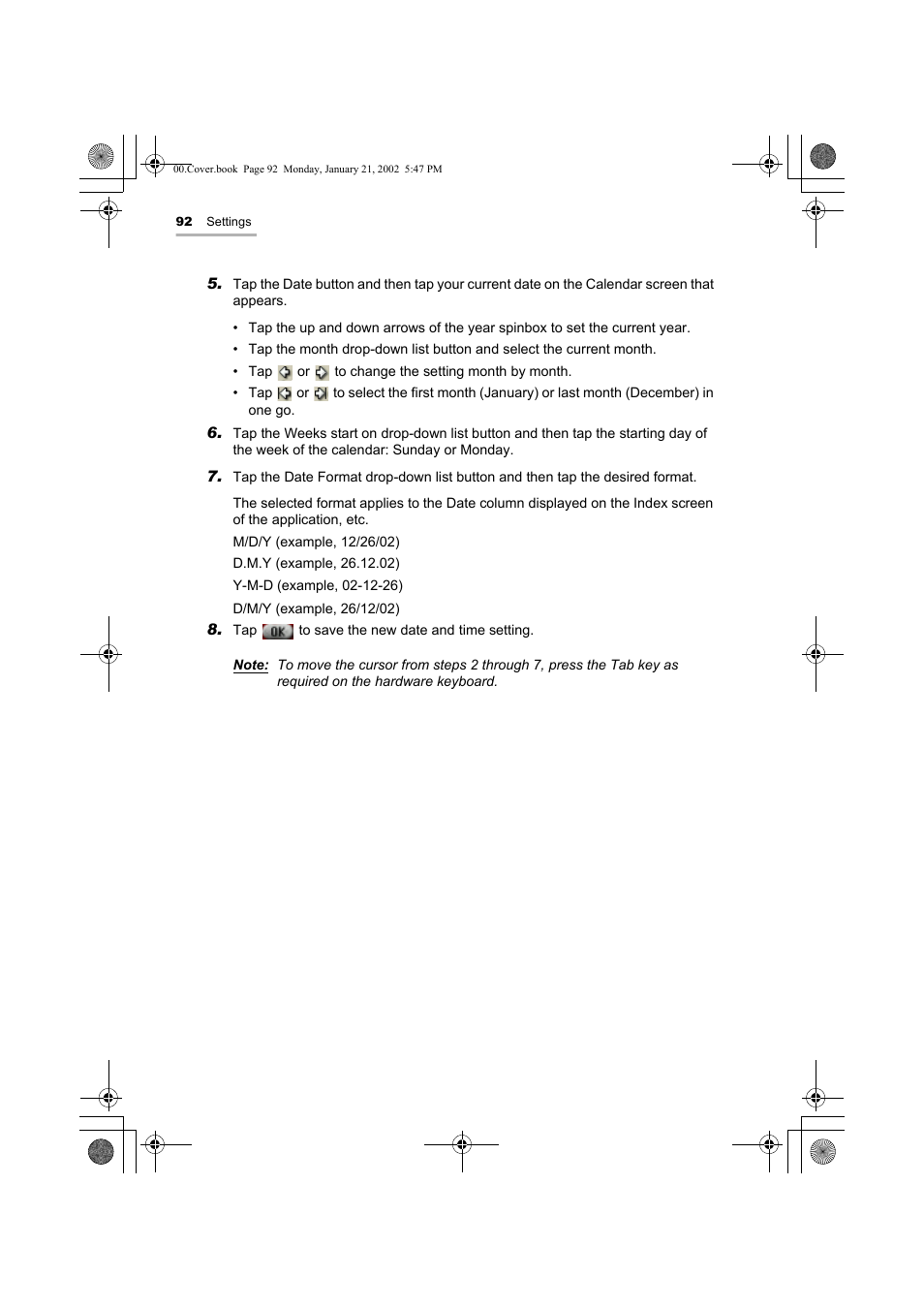 Sharp SL-5500 User Manual | Page 97 / 148